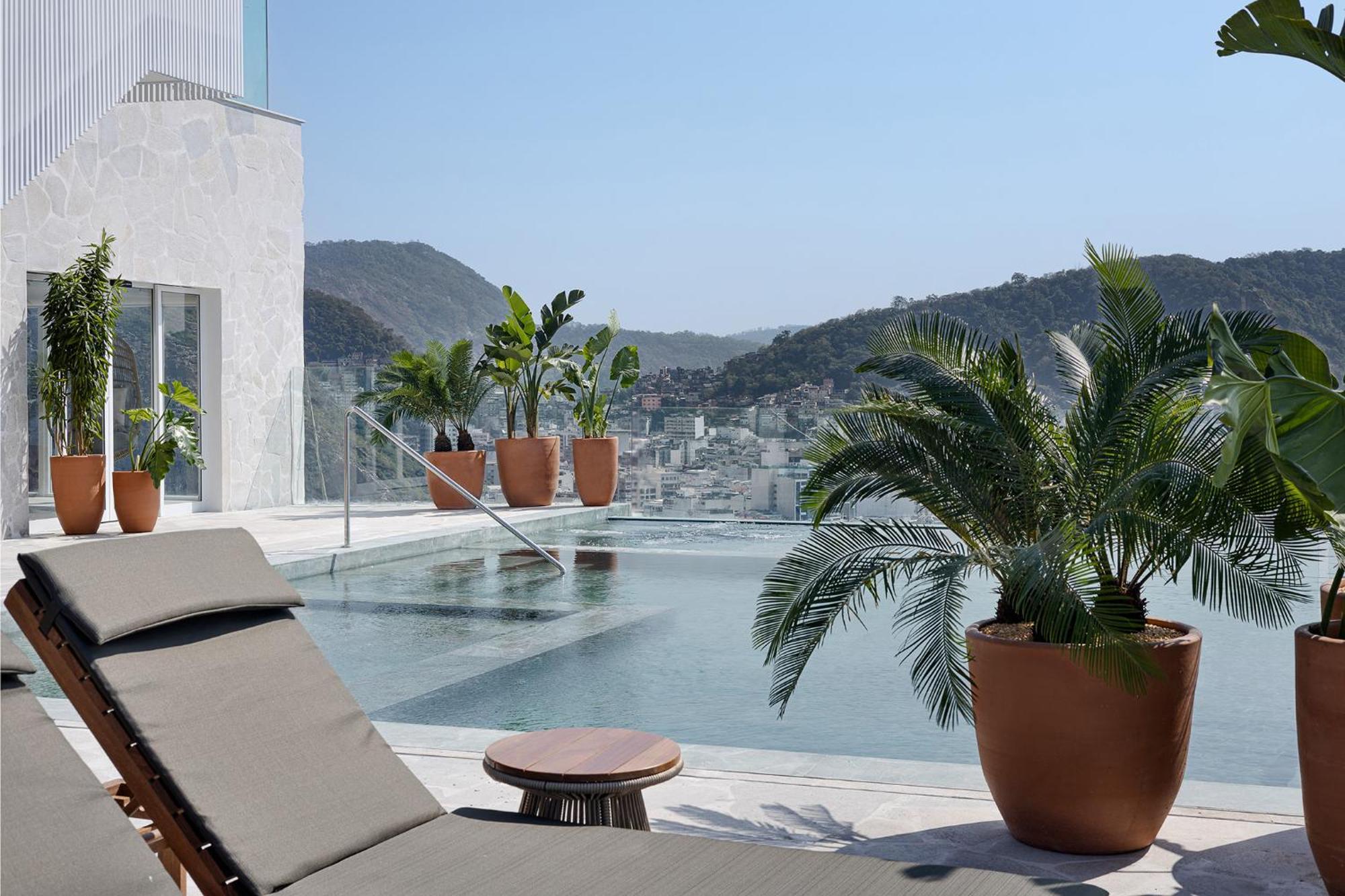 Rio Othon Palace Ріо-де-Жанейро Екстер'єр фото Rooftop pool