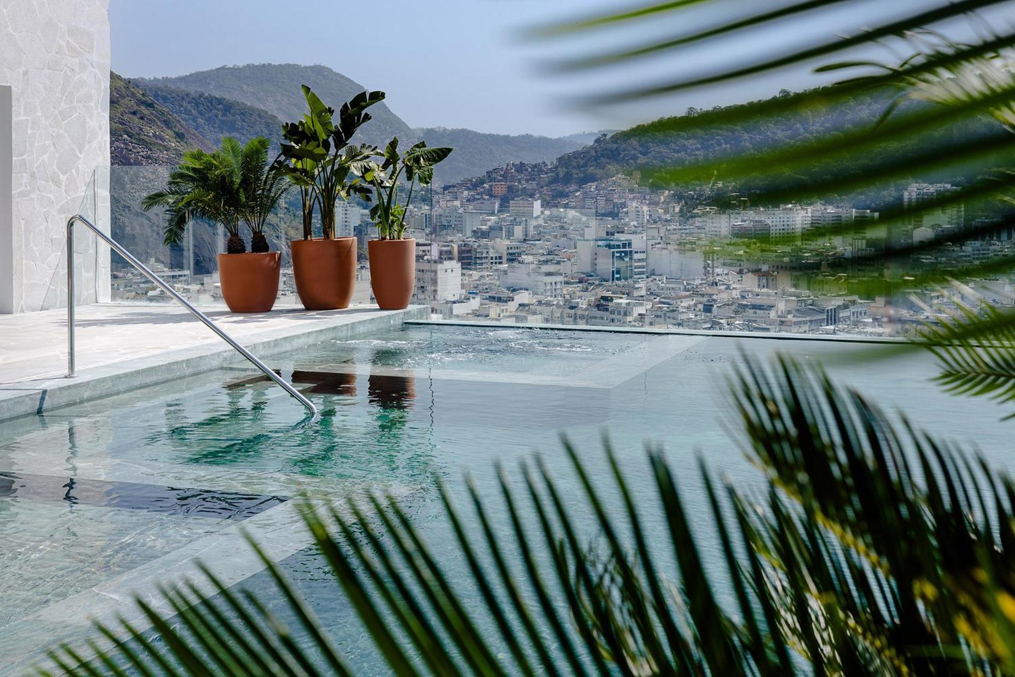 Rio Othon Palace Ріо-де-Жанейро Екстер'єр фото Rooftop pool