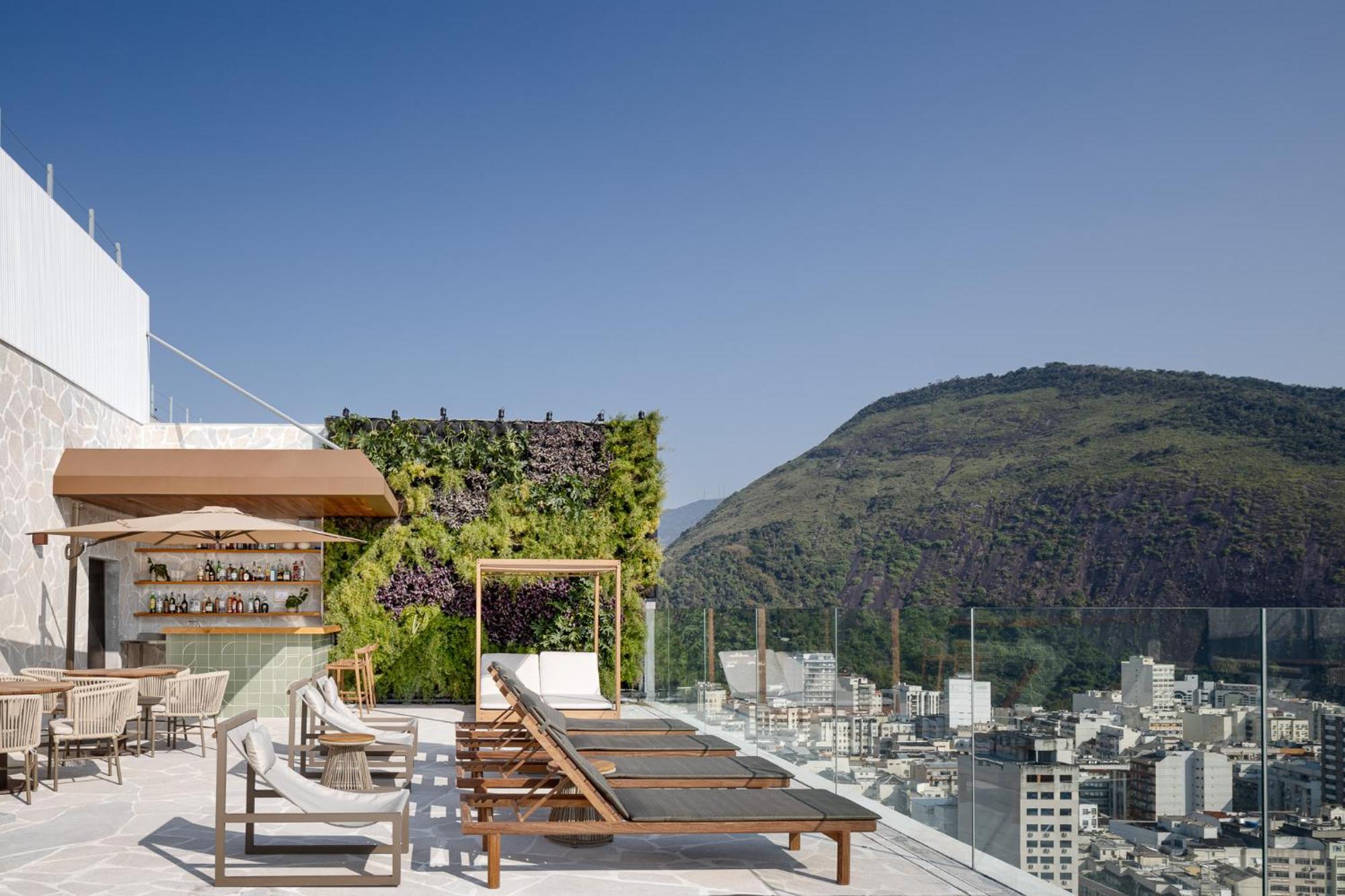 Rio Othon Palace Ріо-де-Жанейро Екстер'єр фото Rooftop terrace